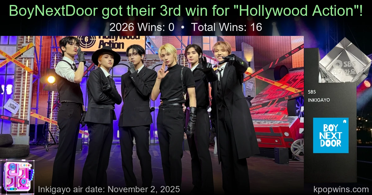 BoyNextDoor - Hollywood Action